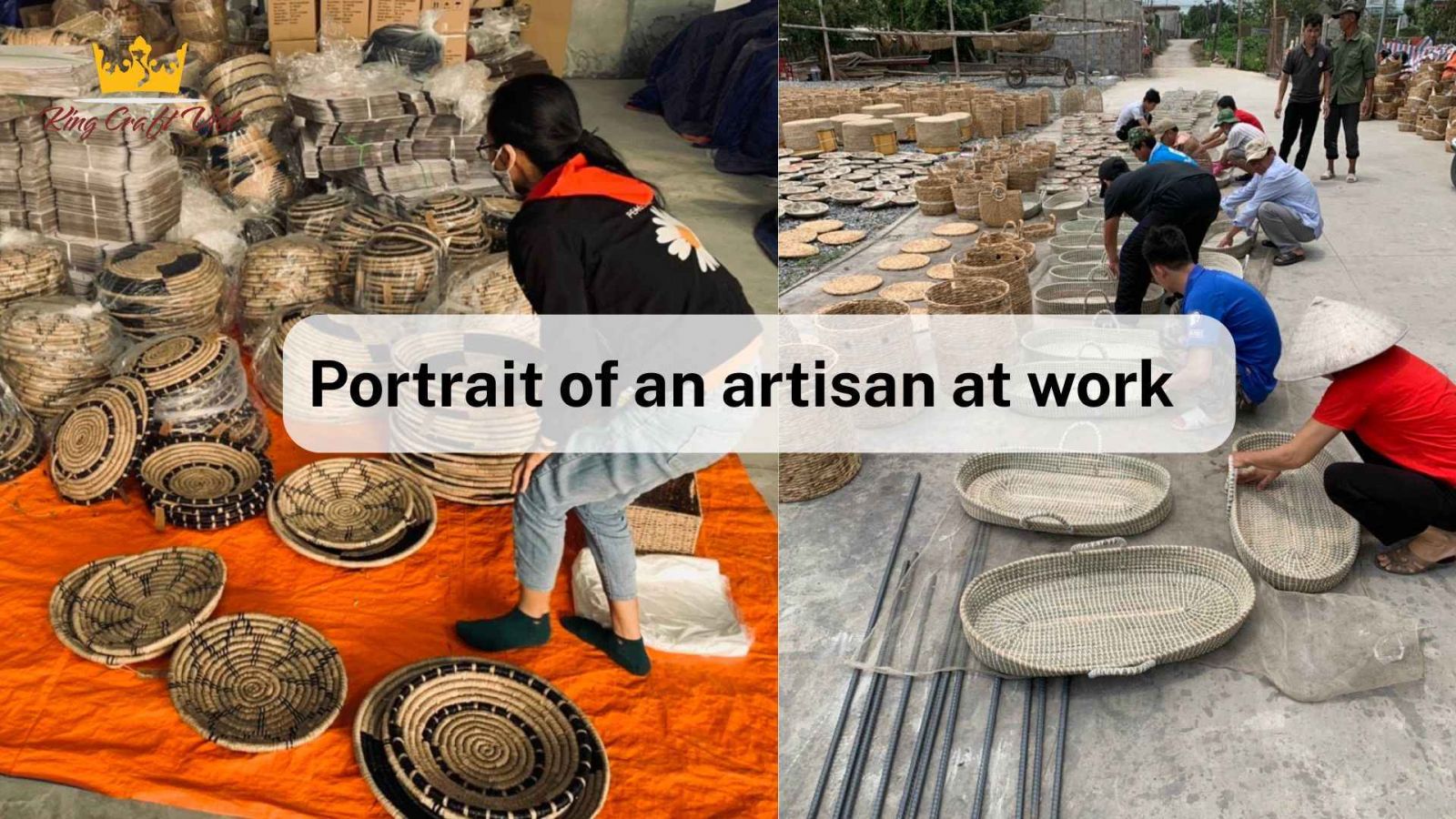 Portrait of an artisan at work