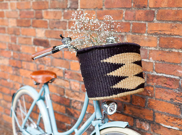 seagrass basket bicycle 