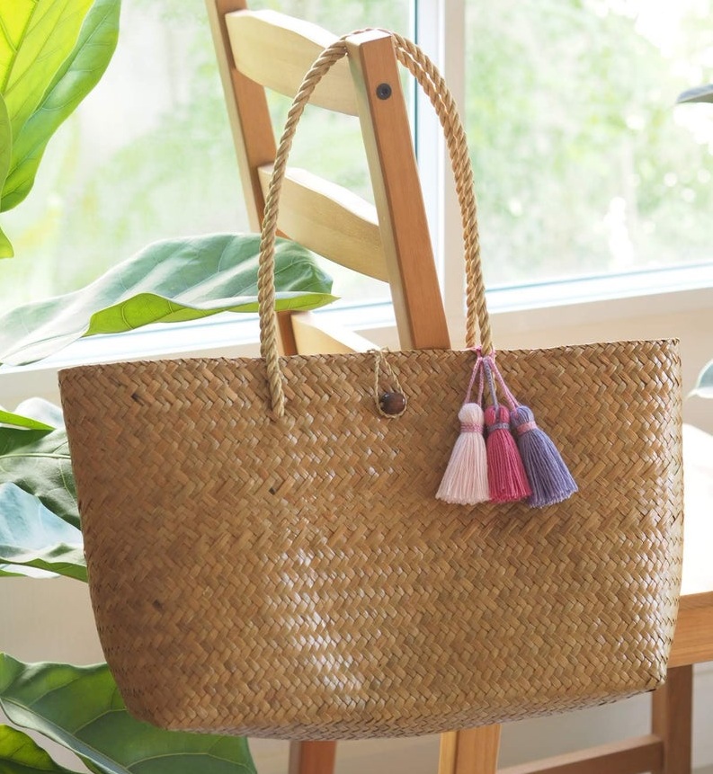 seagrass handbag