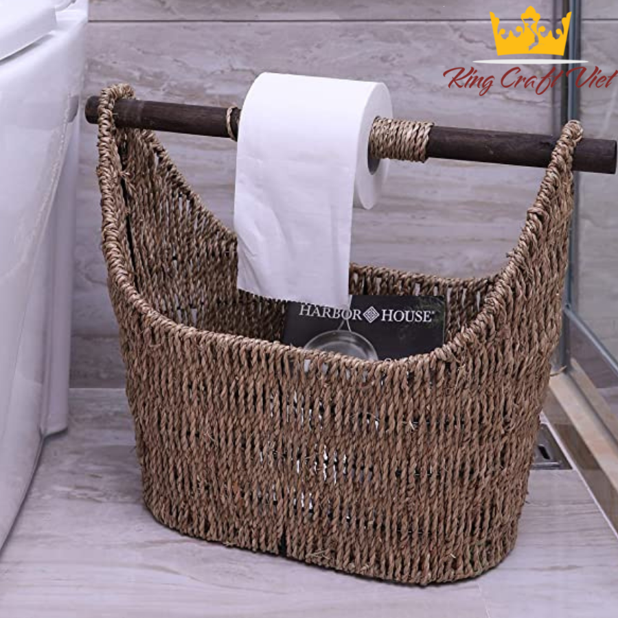 seagrass toilet basket