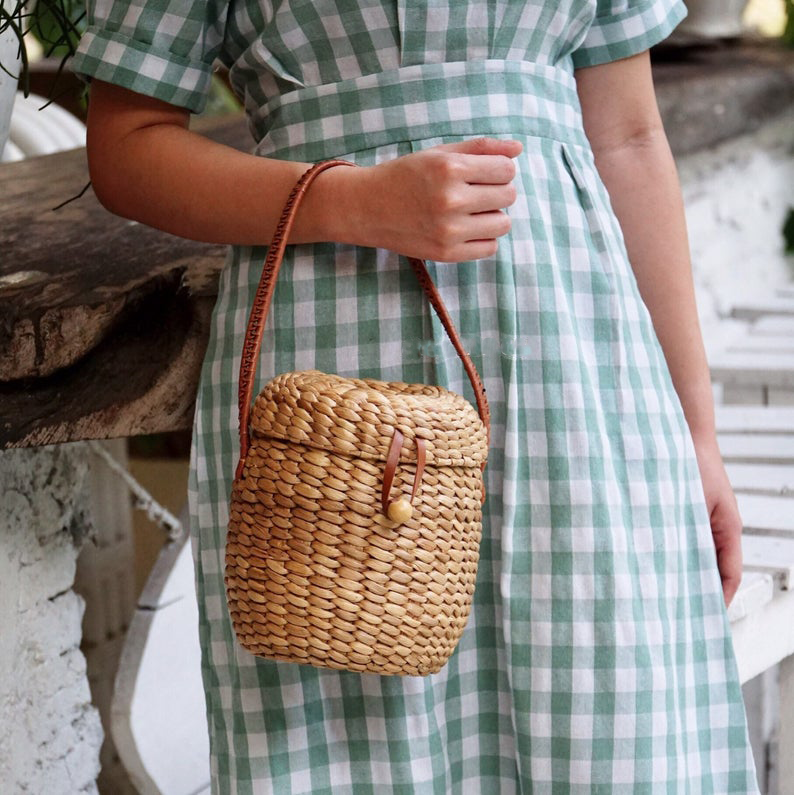 water hyacinth handbag