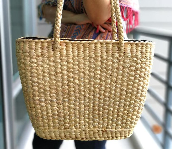 water hyacinth handbag