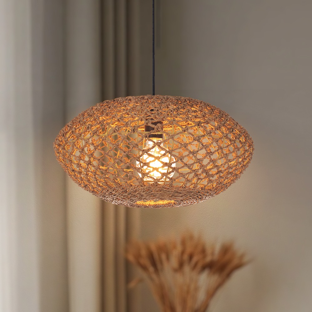 seagrass lampshade