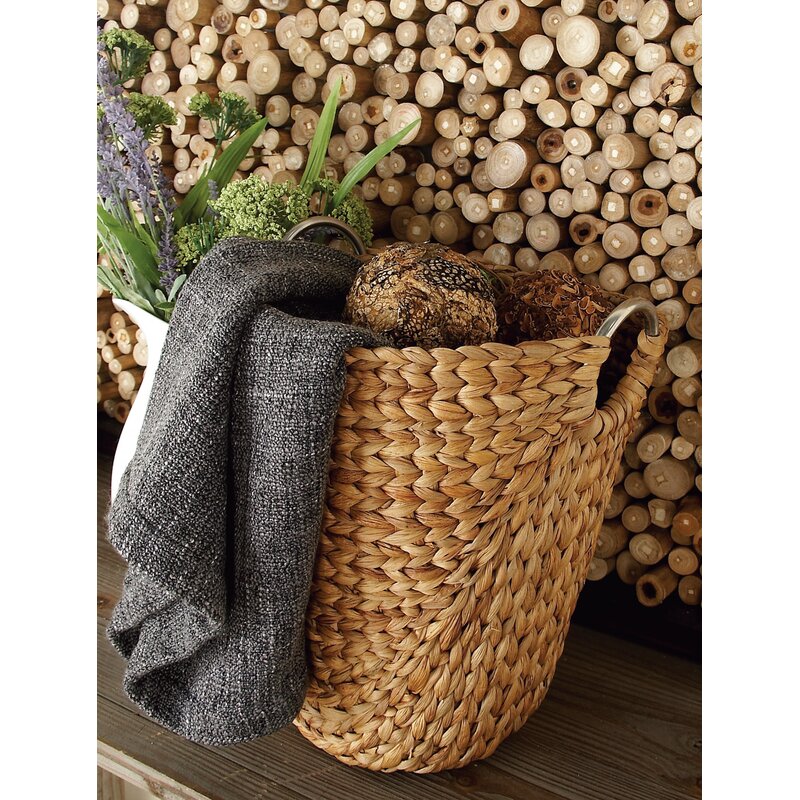 Water Hyacinth Laundry Basket