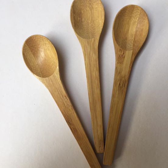 spun bamboo spoon