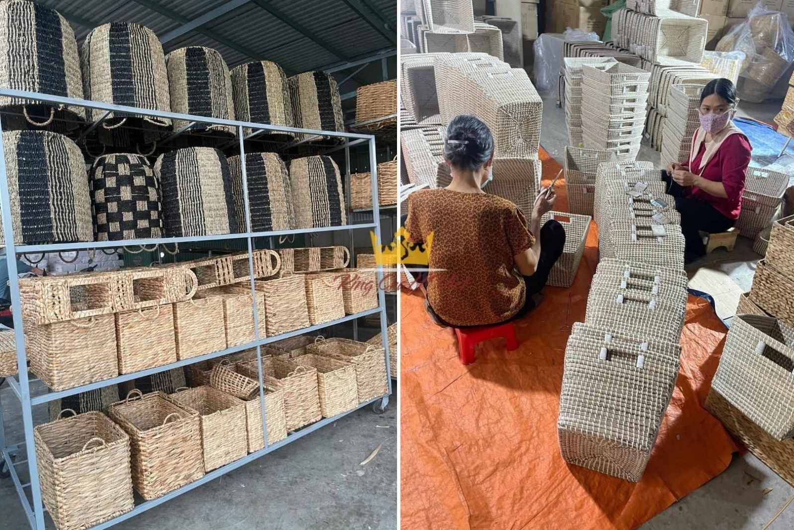 Eco-friendly handmade seagrass home decor from Vietnam