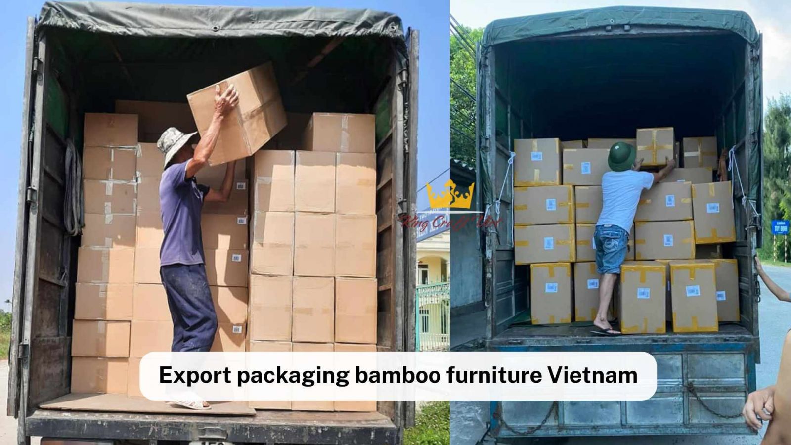 Export packaging process at King Craft Viet factory