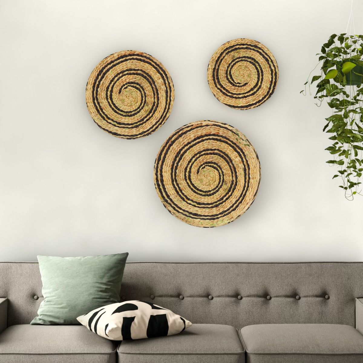 Water Hyacinth Wall Decor