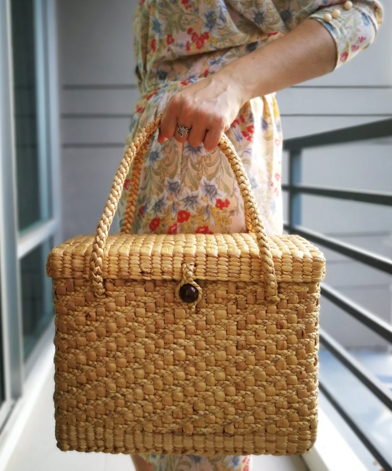 water hyacinth handbag