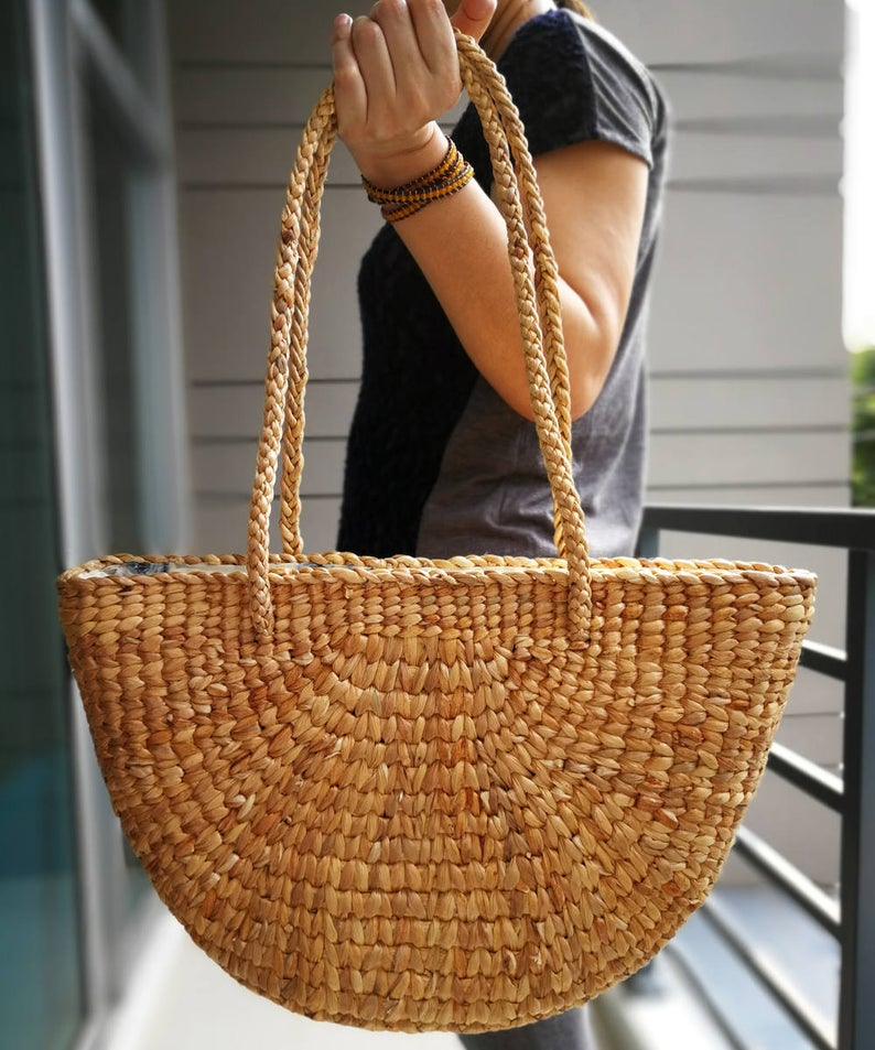 water hyacinth handbag