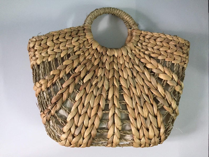 water hyacinth handbag