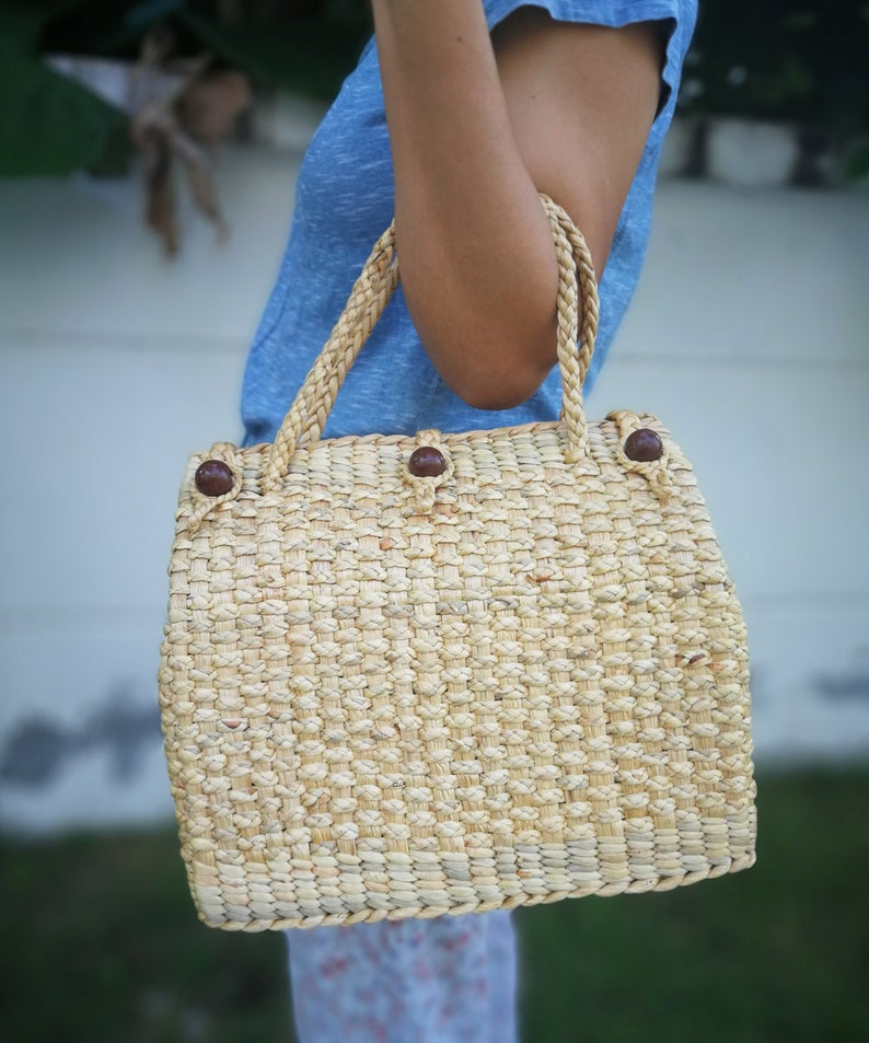 water hyacinth handbag