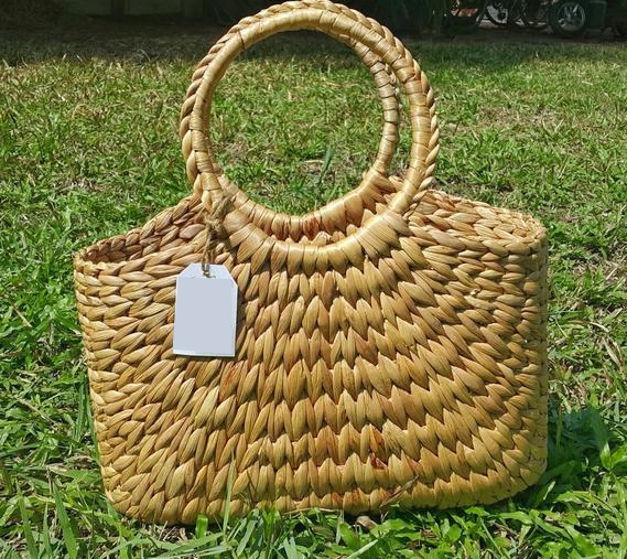 water hyacinth handbag