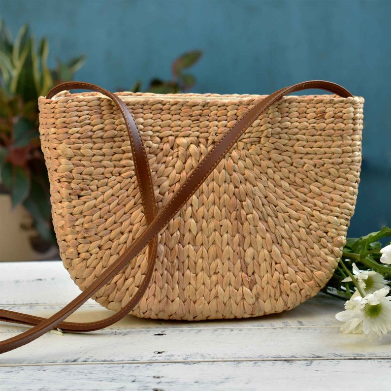 water hyacinth handbag