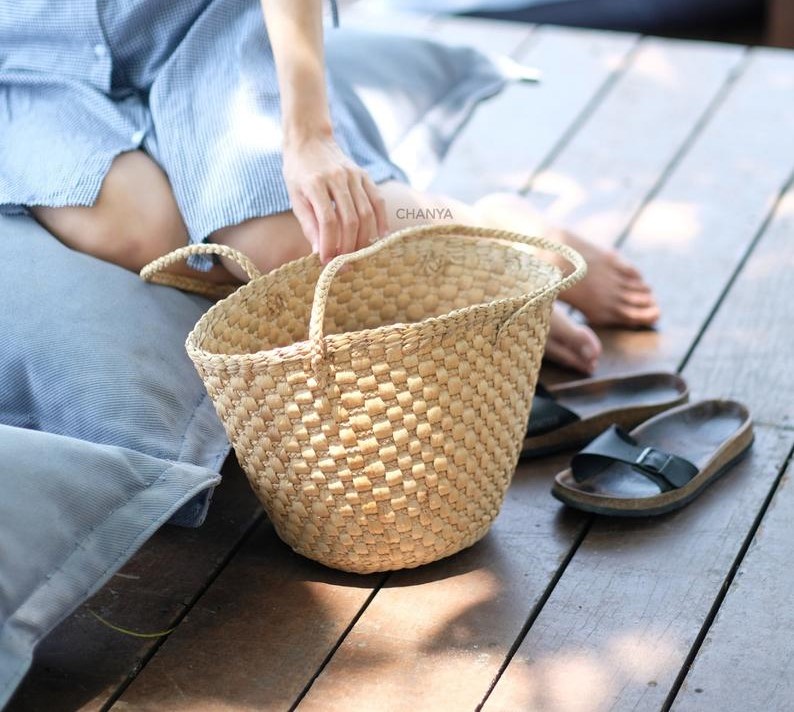 water hyacinth handbag