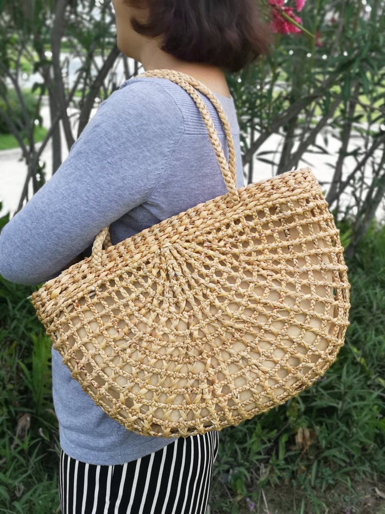 water hyacinth handbag