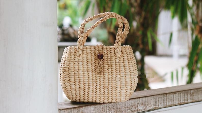 water hyacinth handbag