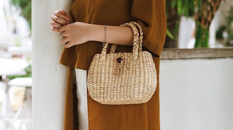 water hyacinth handbag