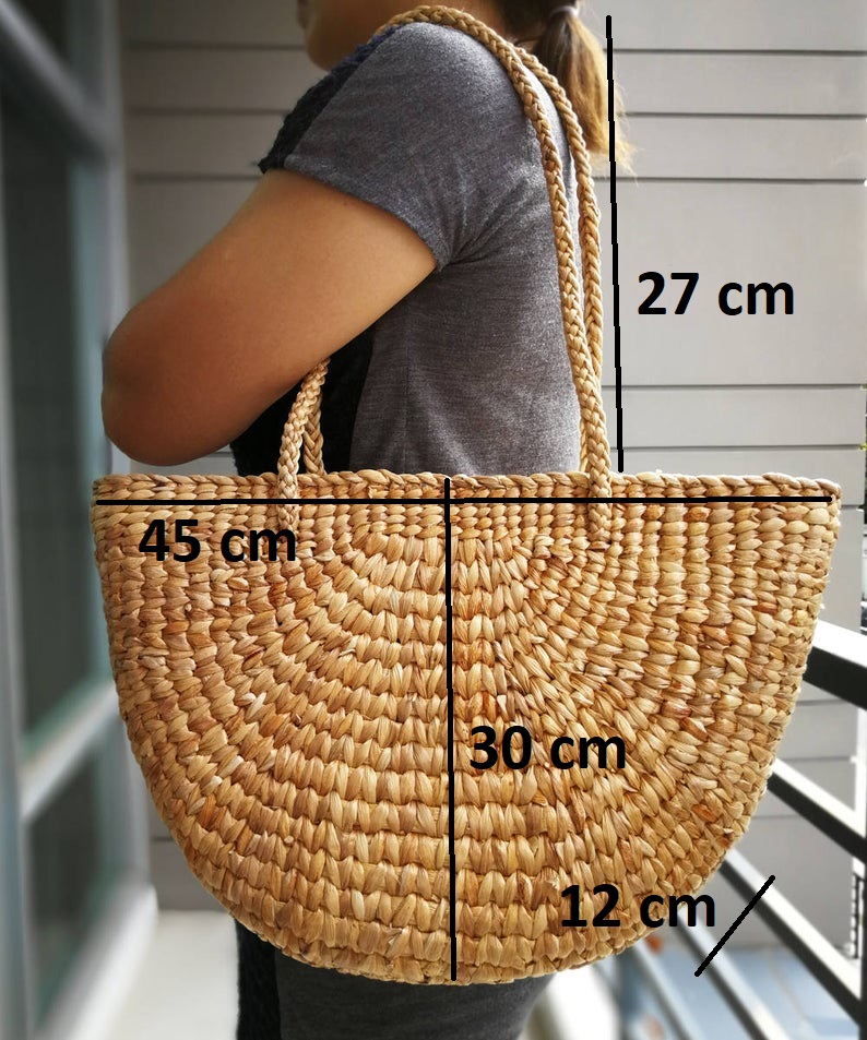 water hyacinth handbag