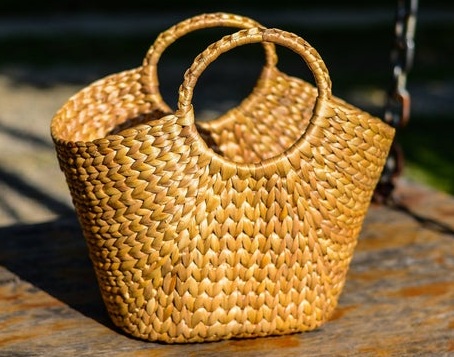 water hyacinth handbag