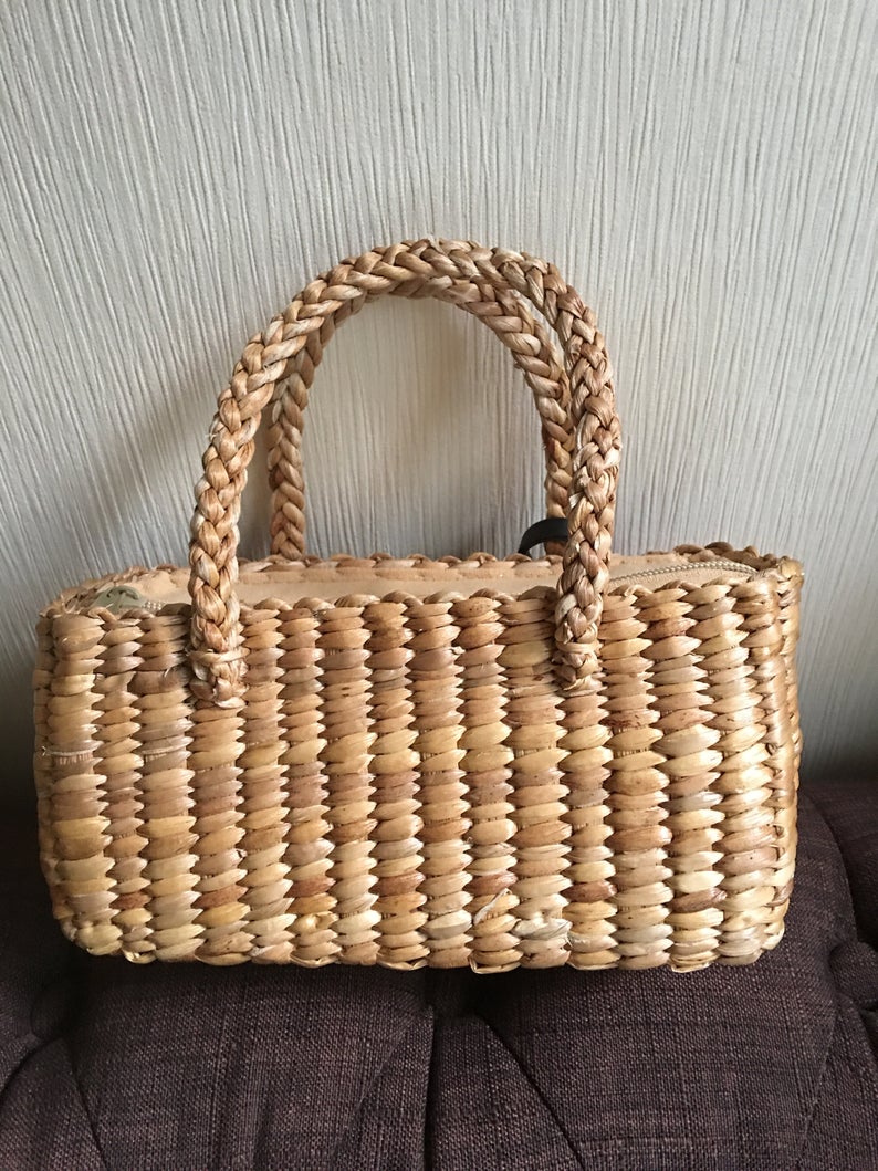 water hyacinth handbag