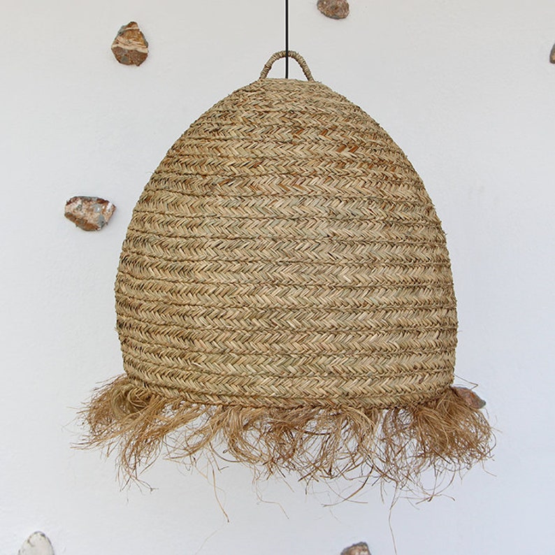 seagrass lampshade