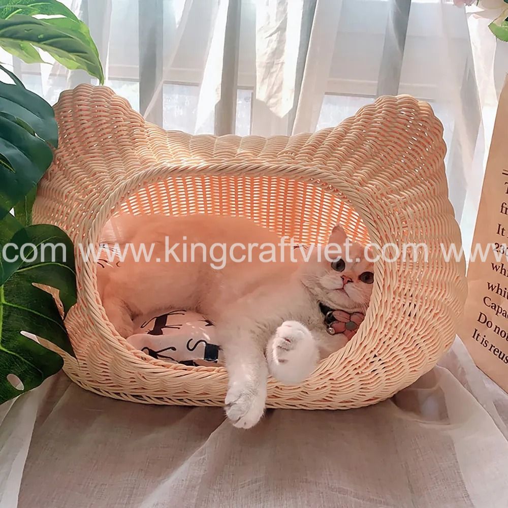 Rattan Cat House