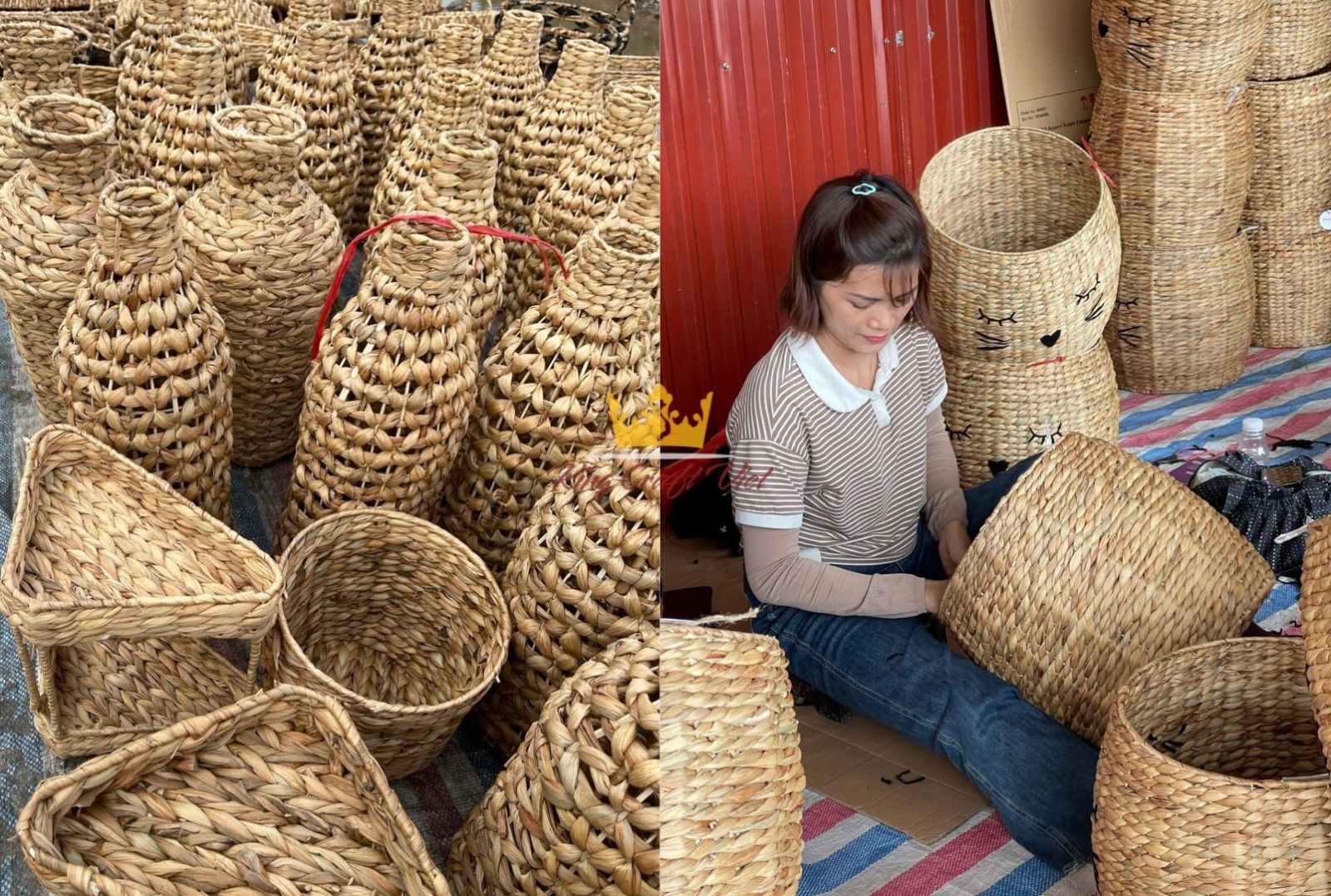 Quality control process at Vietnamese handicraft manufacturer