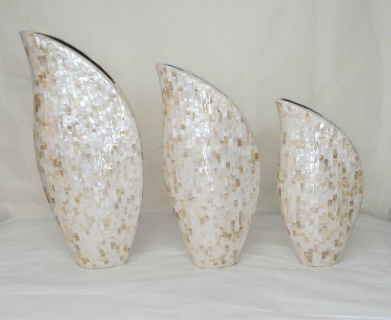 mother of pearl vase