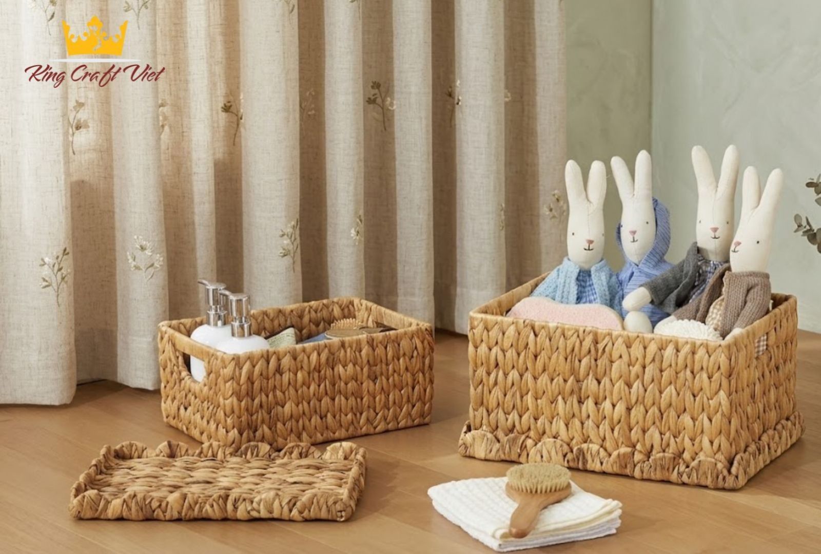 Vietnamese handicraft basket manufacturer